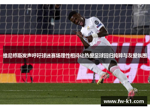 维尼修斯发声呼吁球迷赛场理性相待让热爱足球回归纯粹与友爱氛围 维尼修斯发声呼吁球迷赛场理性相待让热爱足球回归纯粹与友爱氛围